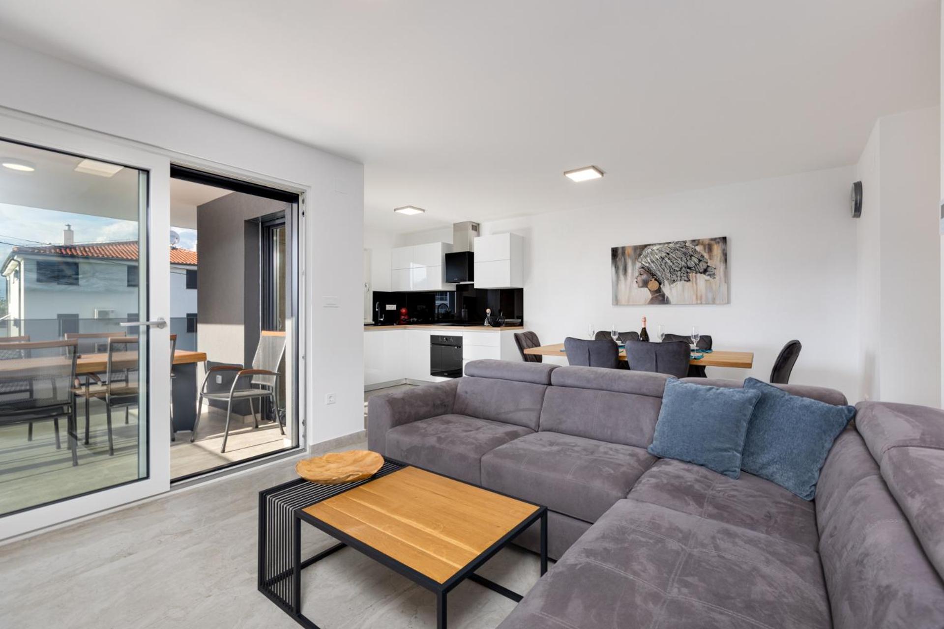 Apartma Skubic Murvica Vantacići Exterior foto